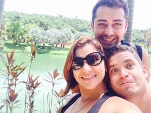 Eu, meu irmão Paulo e o André